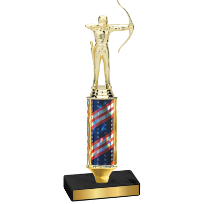 Value Flag USA Archery Trophy