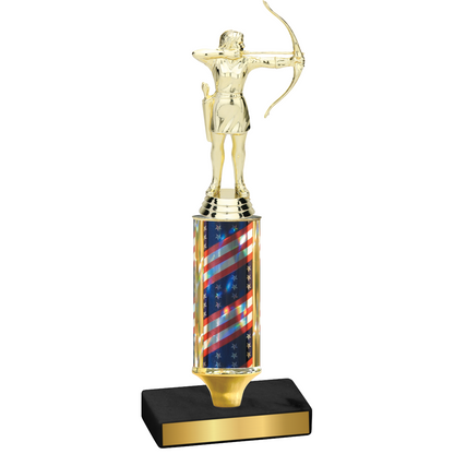 Value Flag USA Archery Trophy