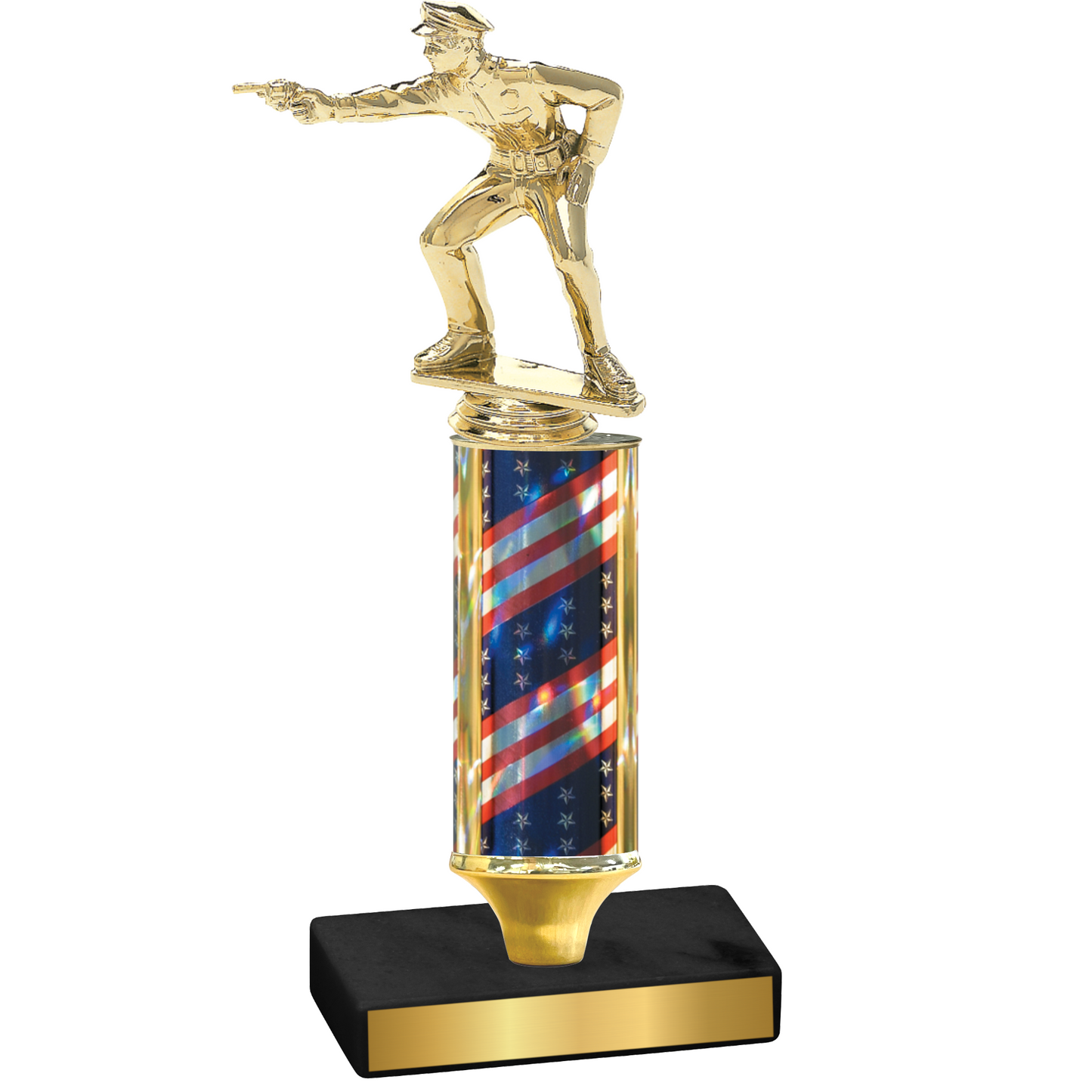 Value Flag USA Shooter Trophy