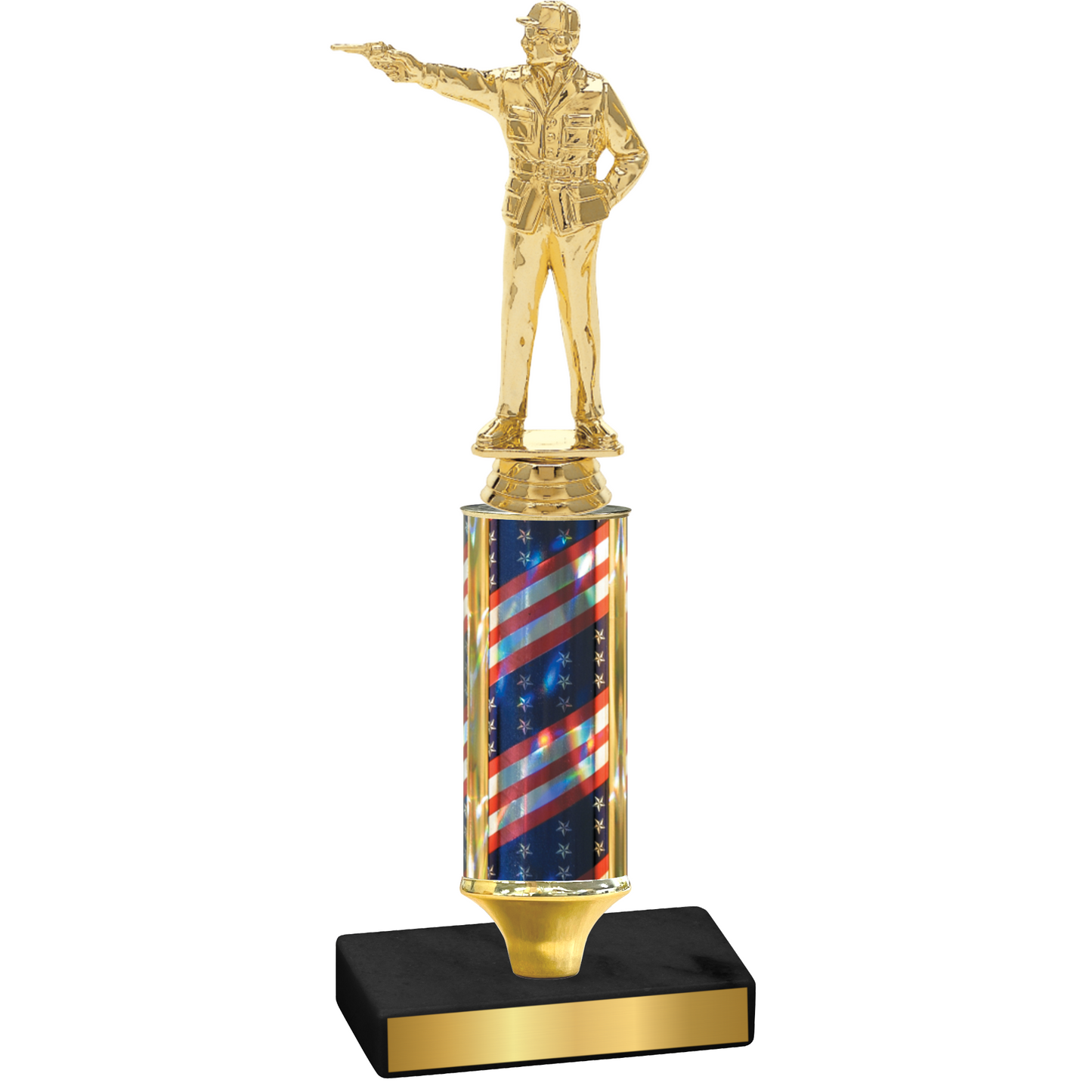 Value Flag USA Shooter Trophy