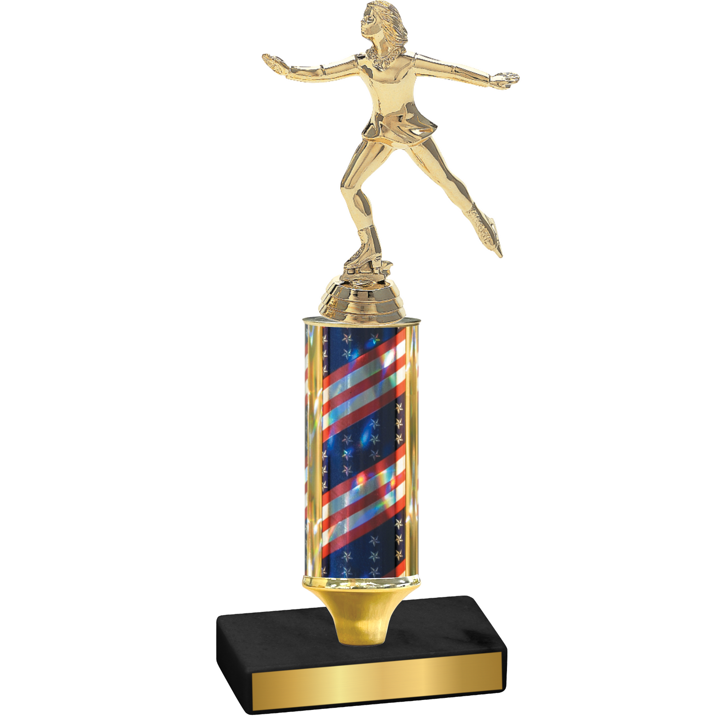 Value Flag USA Skater Trophy