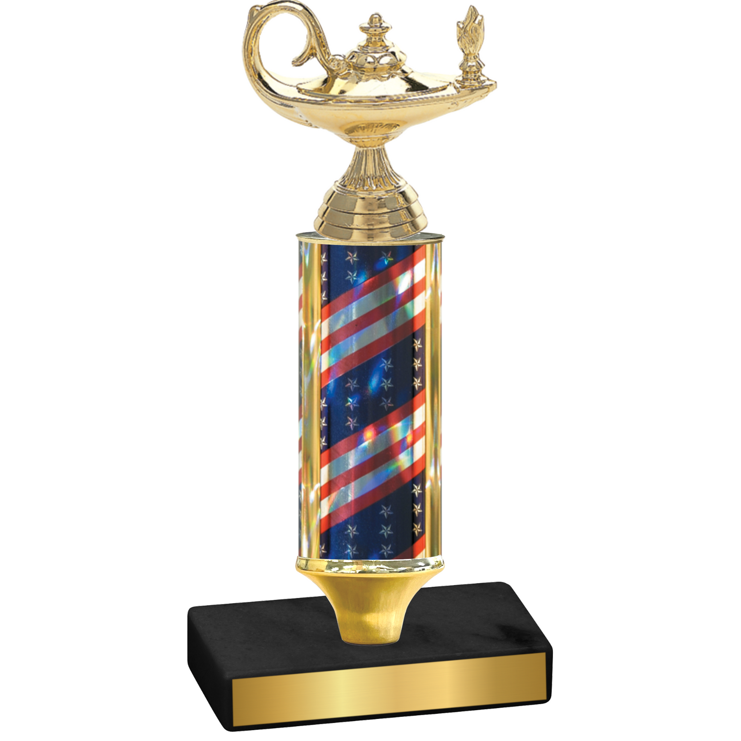 Value Flag USA Academics Trophy