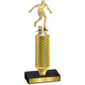 Value Gold Carbon Fiber Soccer Trophy