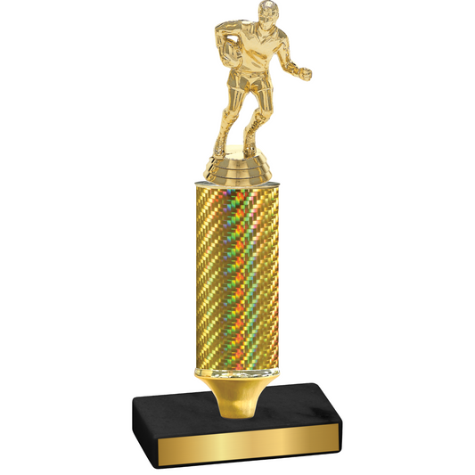 Value Gold Carbon Fiber Rugby Trophy