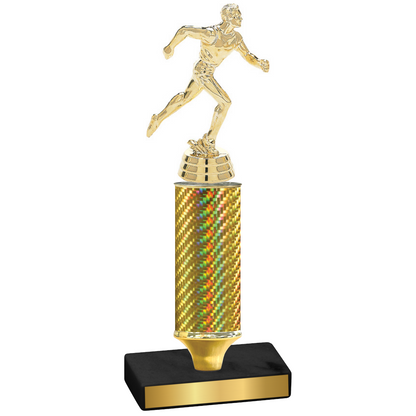 Value Gold Carbon Fiber Running Trophy