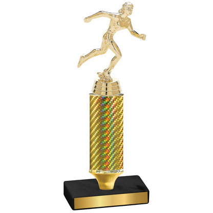 Value Gold Carbon Fiber Running Trophy