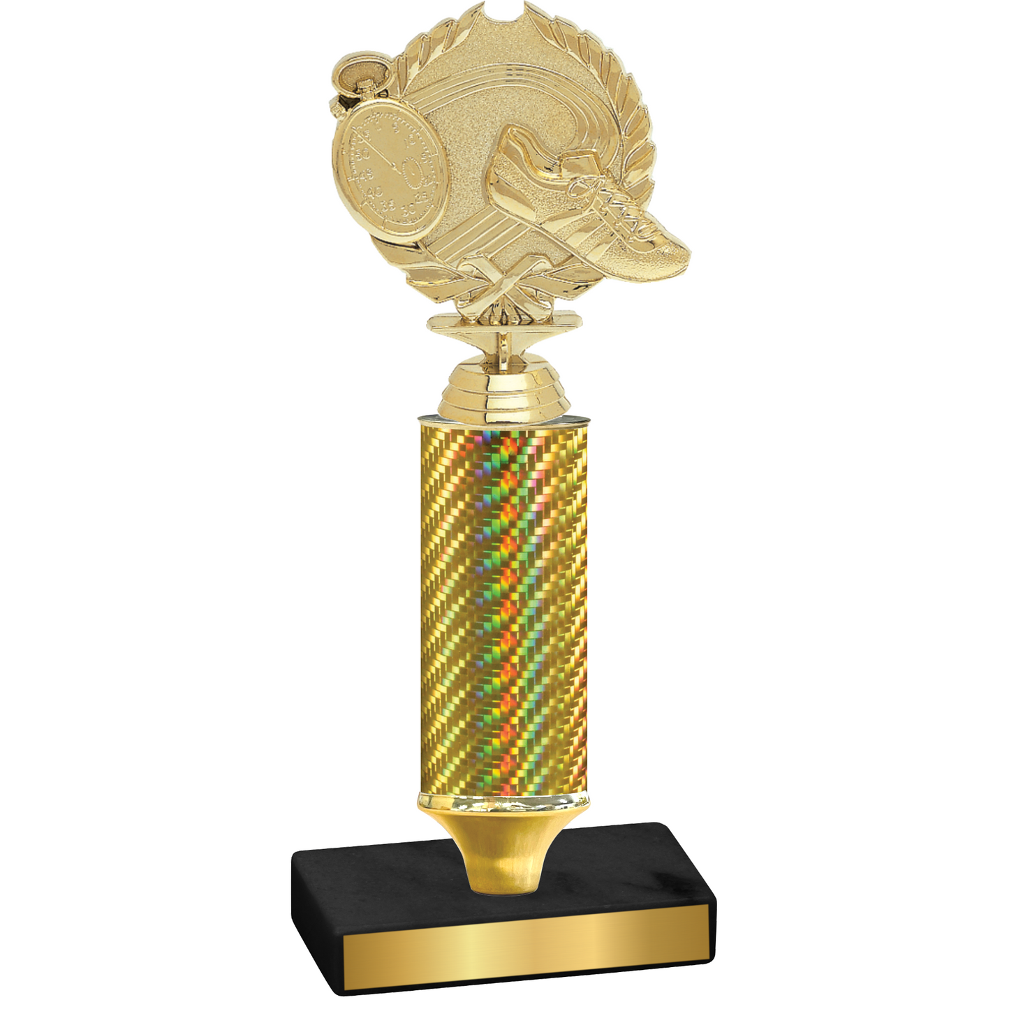 Value Gold Carbon Fiber Running Trophy