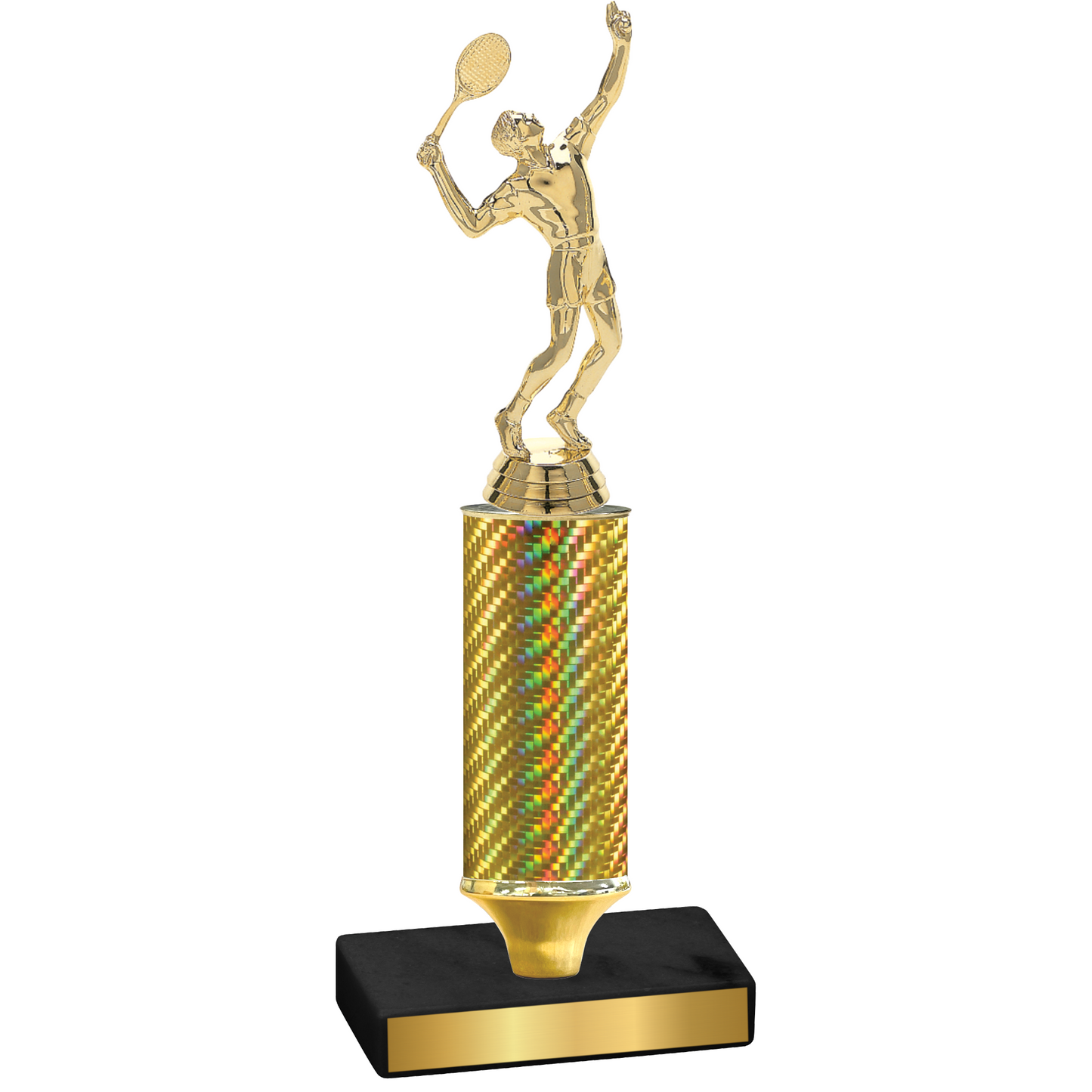 Value Gold Carbon Fiber Tennis Trophy