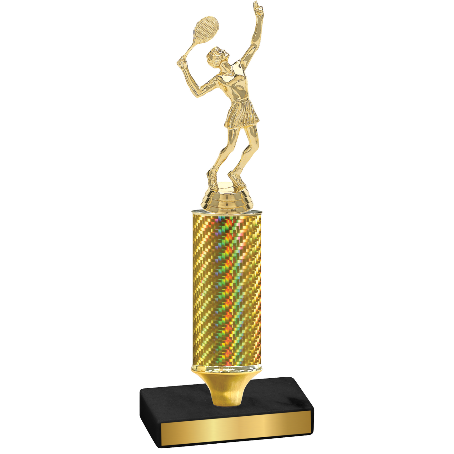 Value Gold Carbon Fiber Tennis Trophy