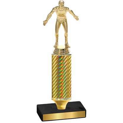 Value Gold Carbon Fiber Wrestling Trophy