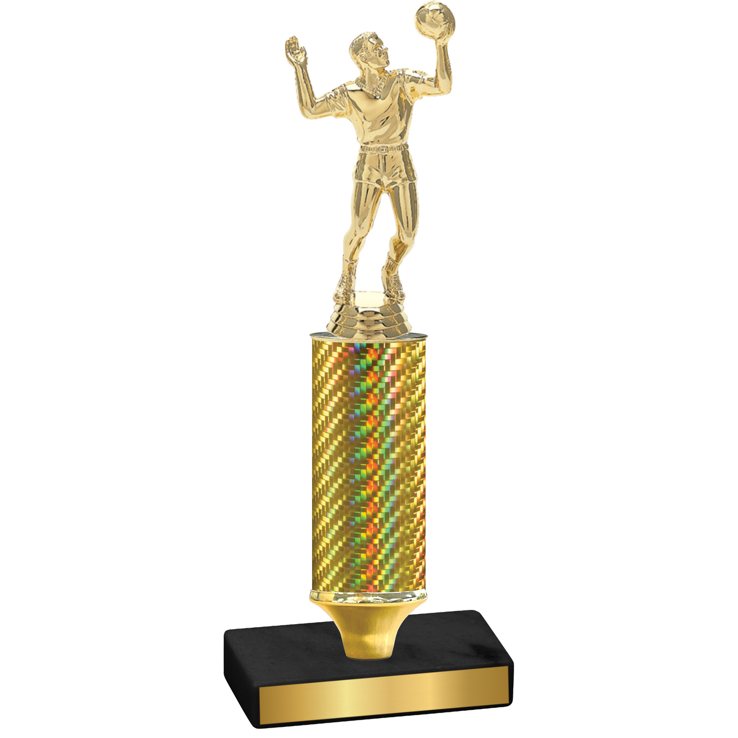 Value Gold Carbon Fiber Volleyball Trophy