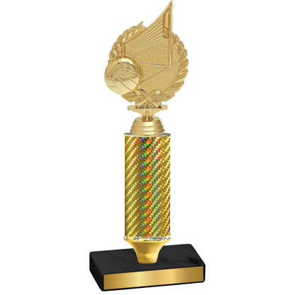 Value Gold Carbon Fiber Volleyball Trophy