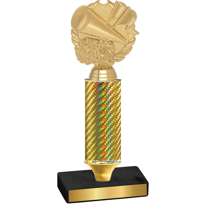 Value Gold Carbon Fiber Cheerleading Trophy