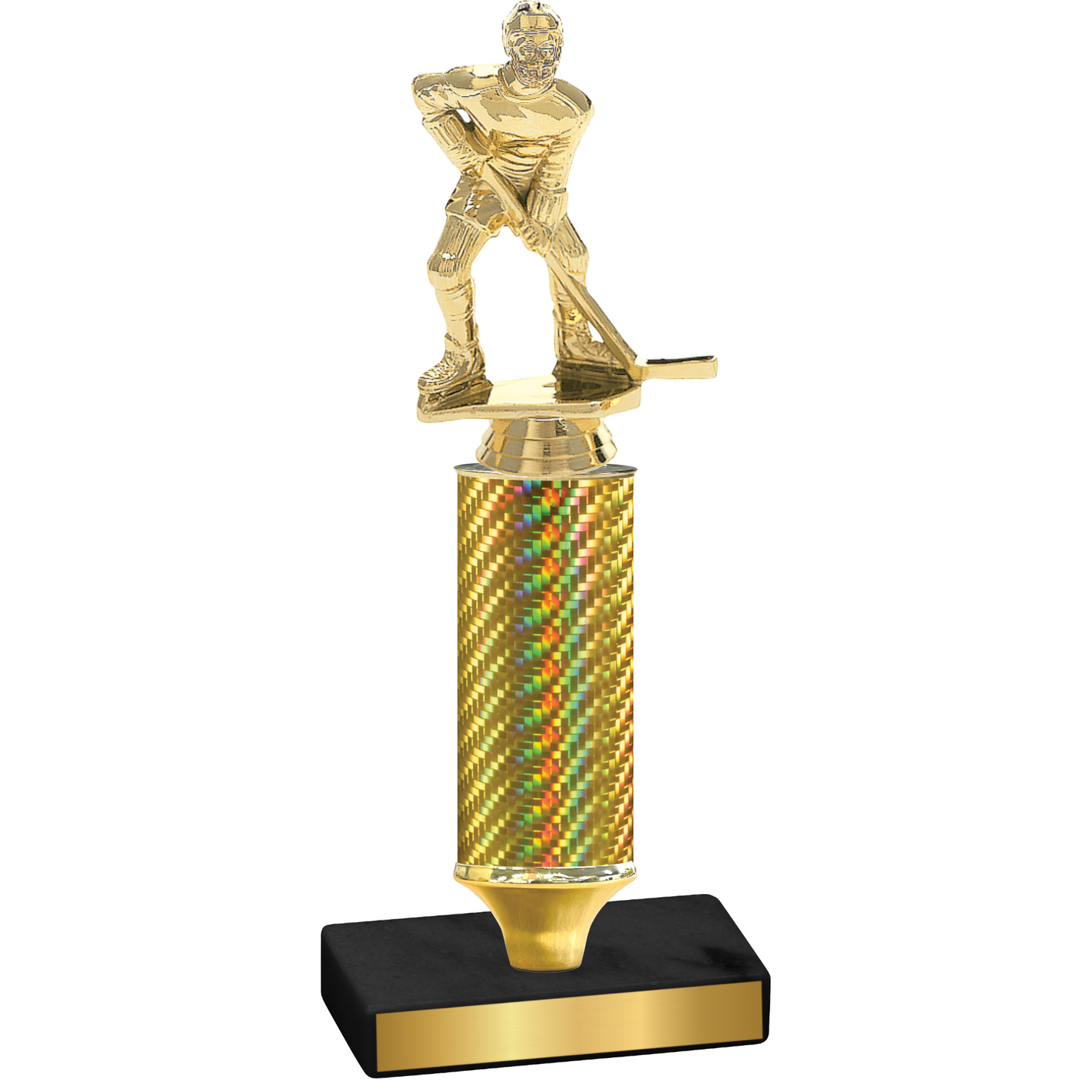 Value Gold Carbon Fiber Hockey Trophy