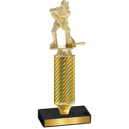 Value Gold Carbon Fiber Hockey Trophy