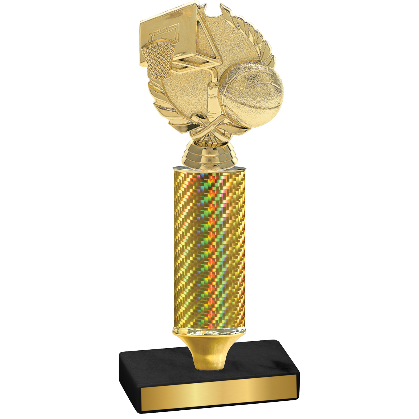 Value Gold Carbon Fiber Basketball Trophy