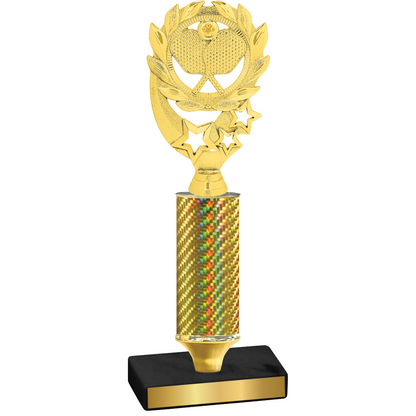 Value Gold Carbon Fiber Pickleball Trophy