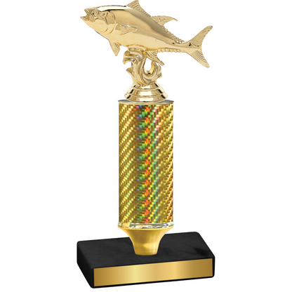 Value Gold Carbon Fiber Fishing Trophy