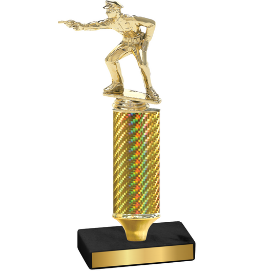 Value Gold Carbon Fiber Shooter Trophy