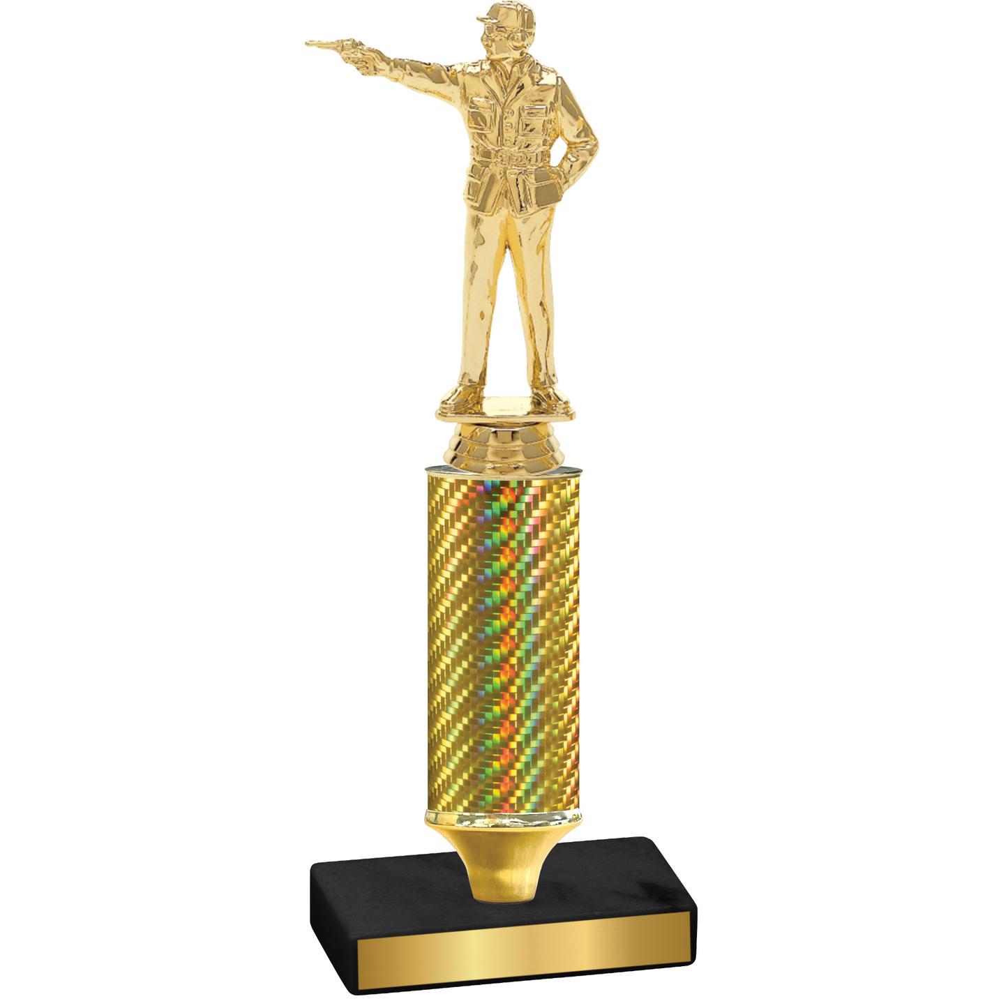 Value Gold Carbon Fiber Shooter Trophy