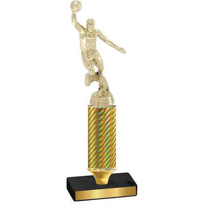 Value Gold Carbon Fiber Basketball Trophy