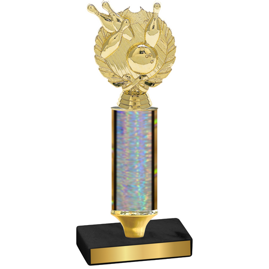 Value Silver Glacier Bowling Trophy