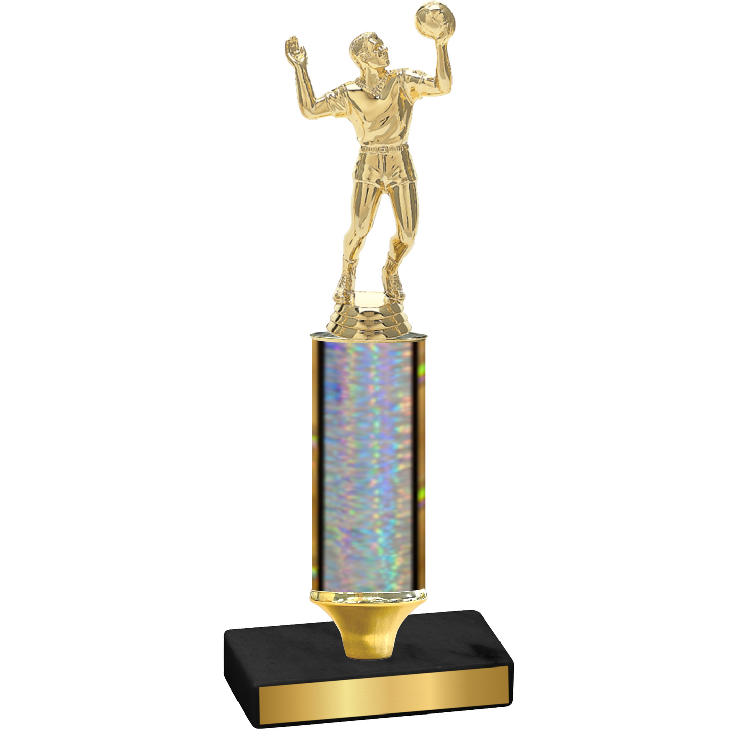 Value Silver Glacier Volleyball Trophy