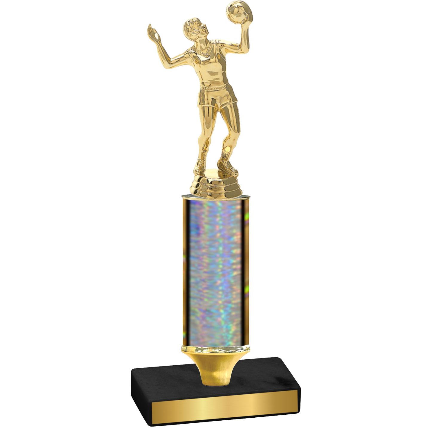 Value Silver Glacier Volleyball Trophy