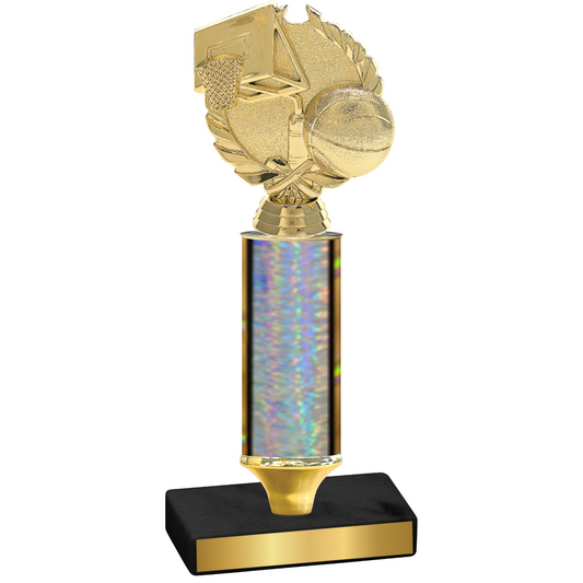 Value Silver Glacier Basketball Trophy