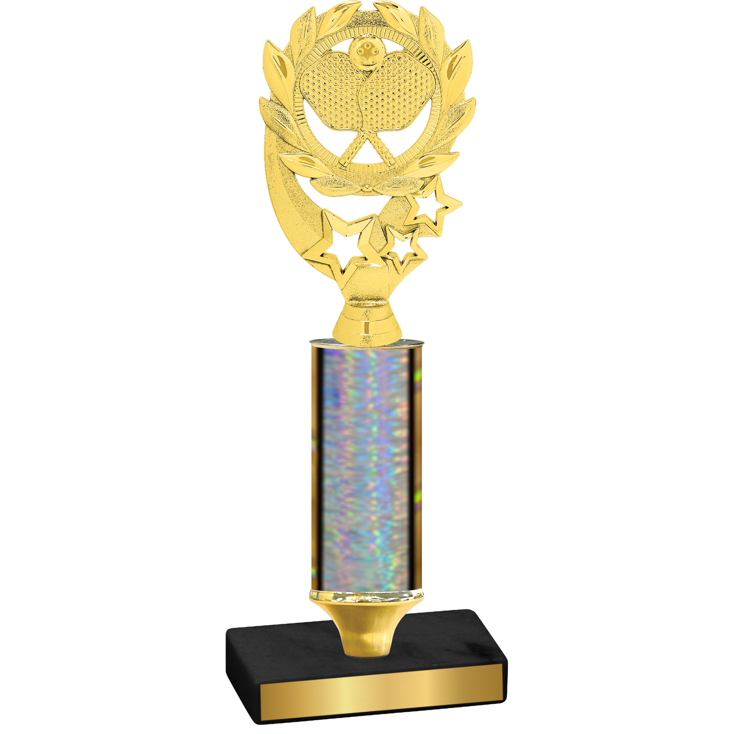 Value Silver Glacier Pickleball Trophy