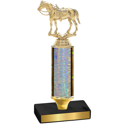 Value Silver Glacier Horses Trophy