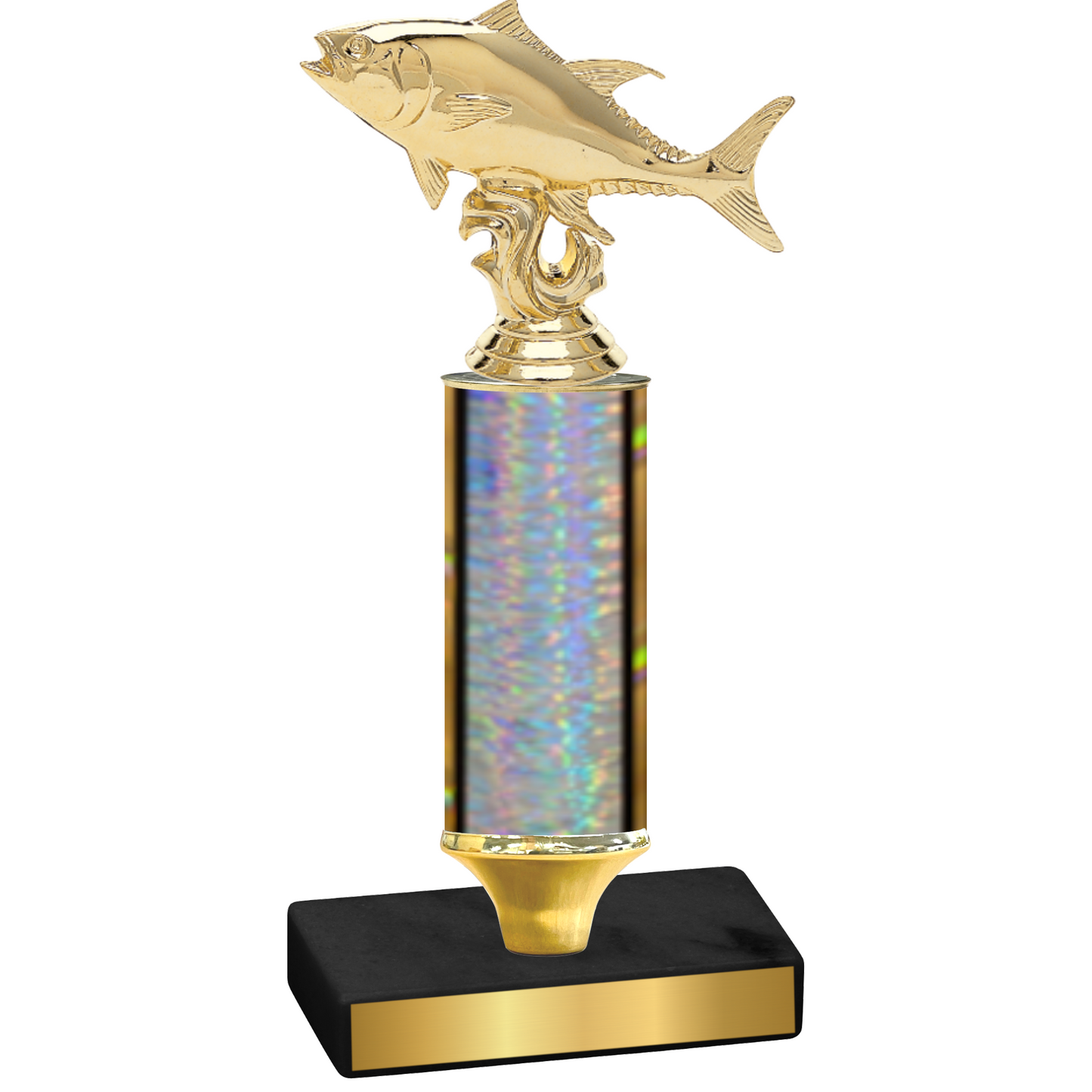 Value Silver Glacier Fishing Trophy