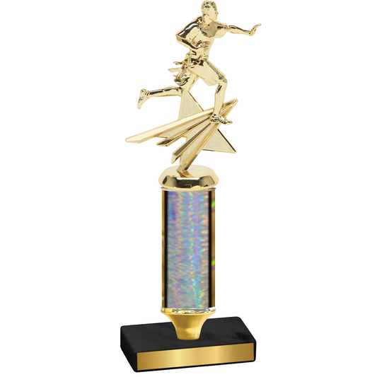 Value Silver Glacier Flag Football Trophy