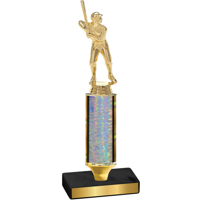 Value Silver Glacier Baseball Trophy