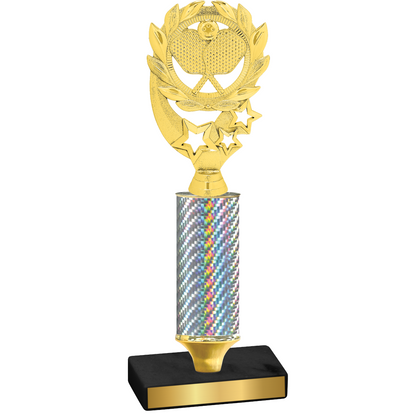 Value Silver Carbon Fiber Pickleball Trophy