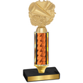 Value Orange Glacier Cheerleading Trophy