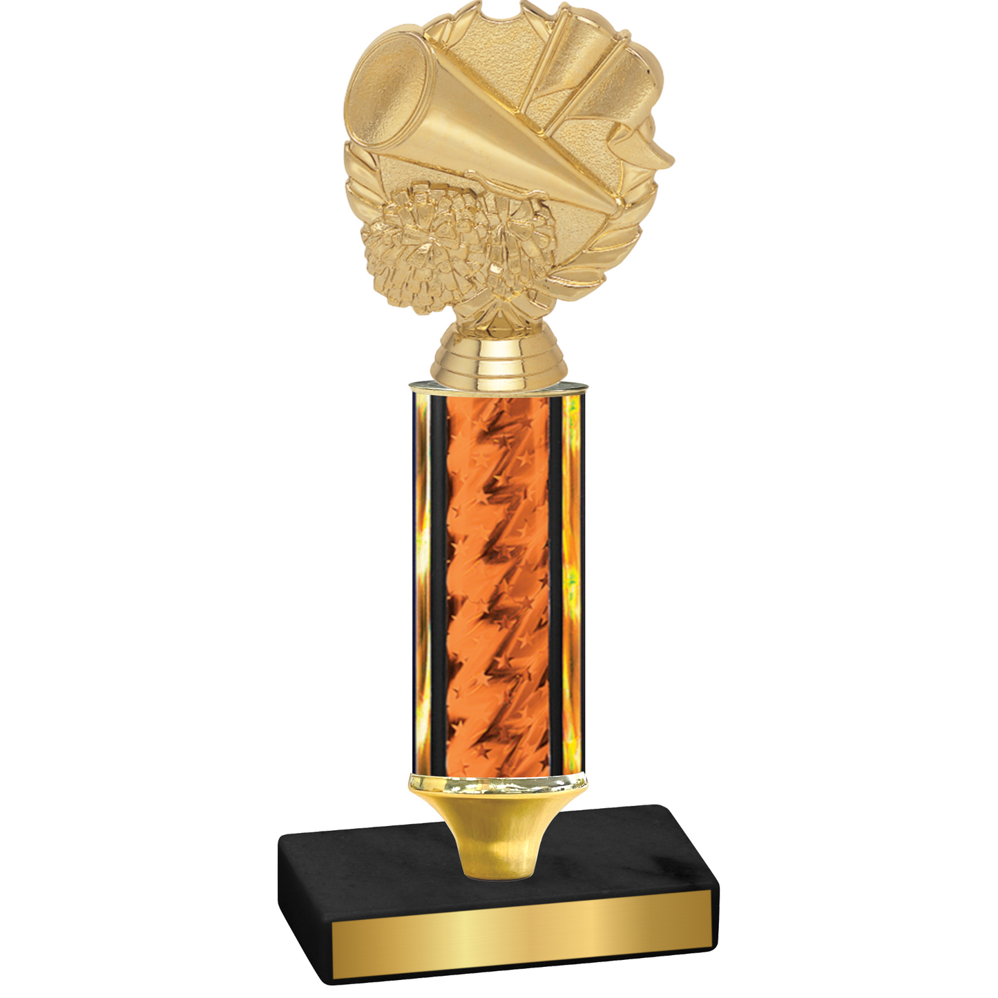 Value Orange Glacier Cheerleading Trophy