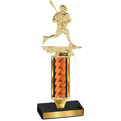 Value Orange Glacier Lacrosse Trophy