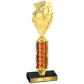 Value Orange Glacier Pickleball Trophy