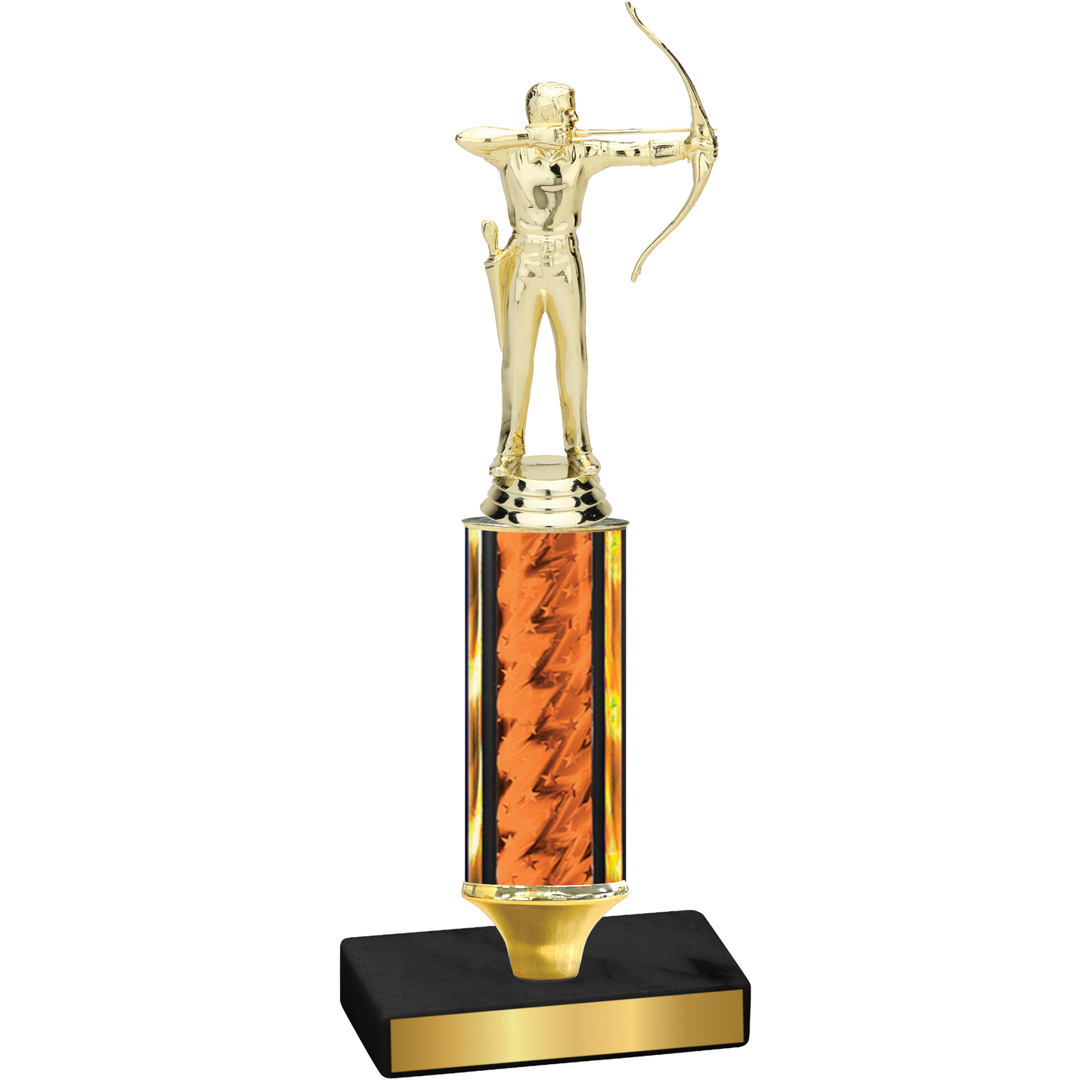 Value Orange Glacier Archery Trophy