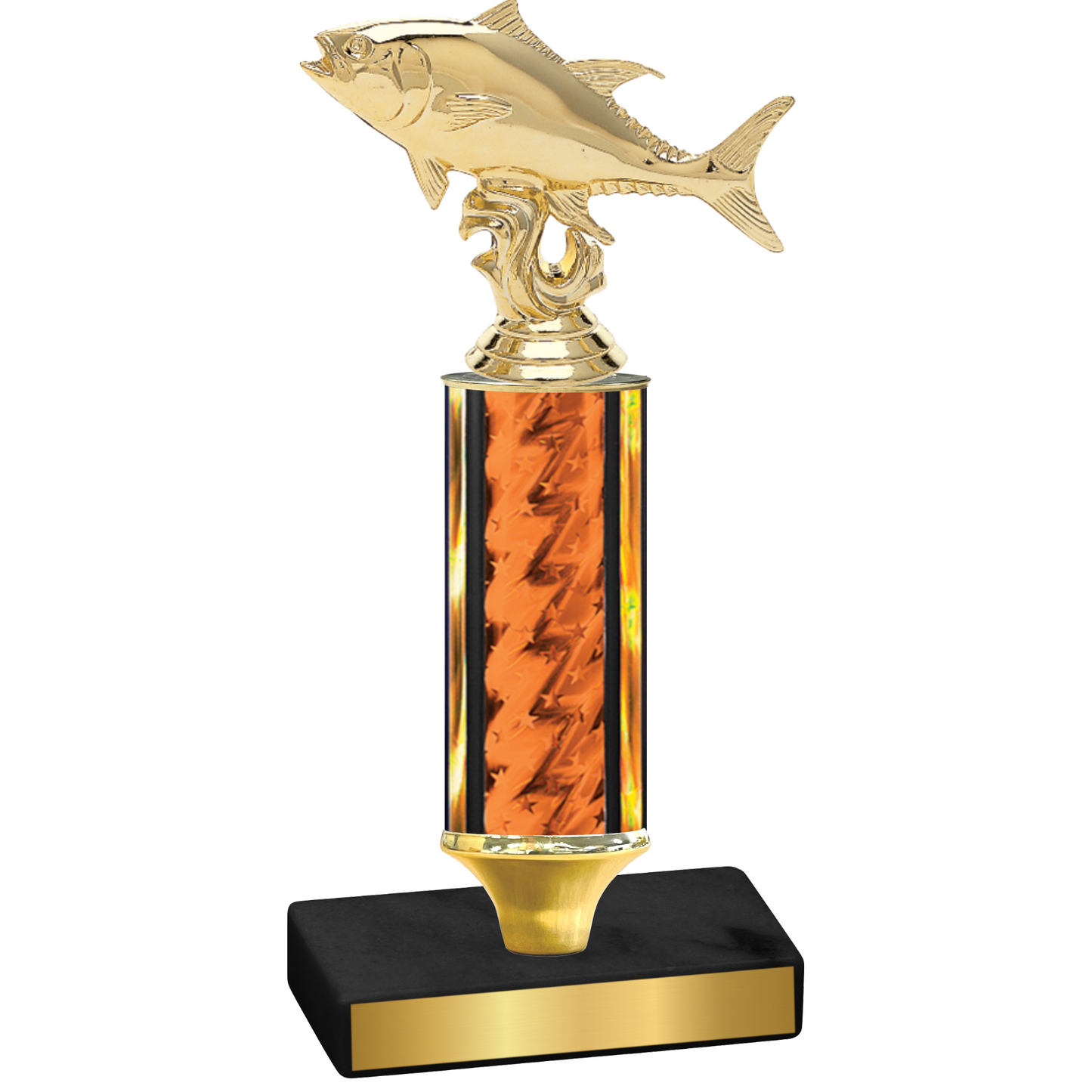 Value Orange Glacier Fishing Trophy