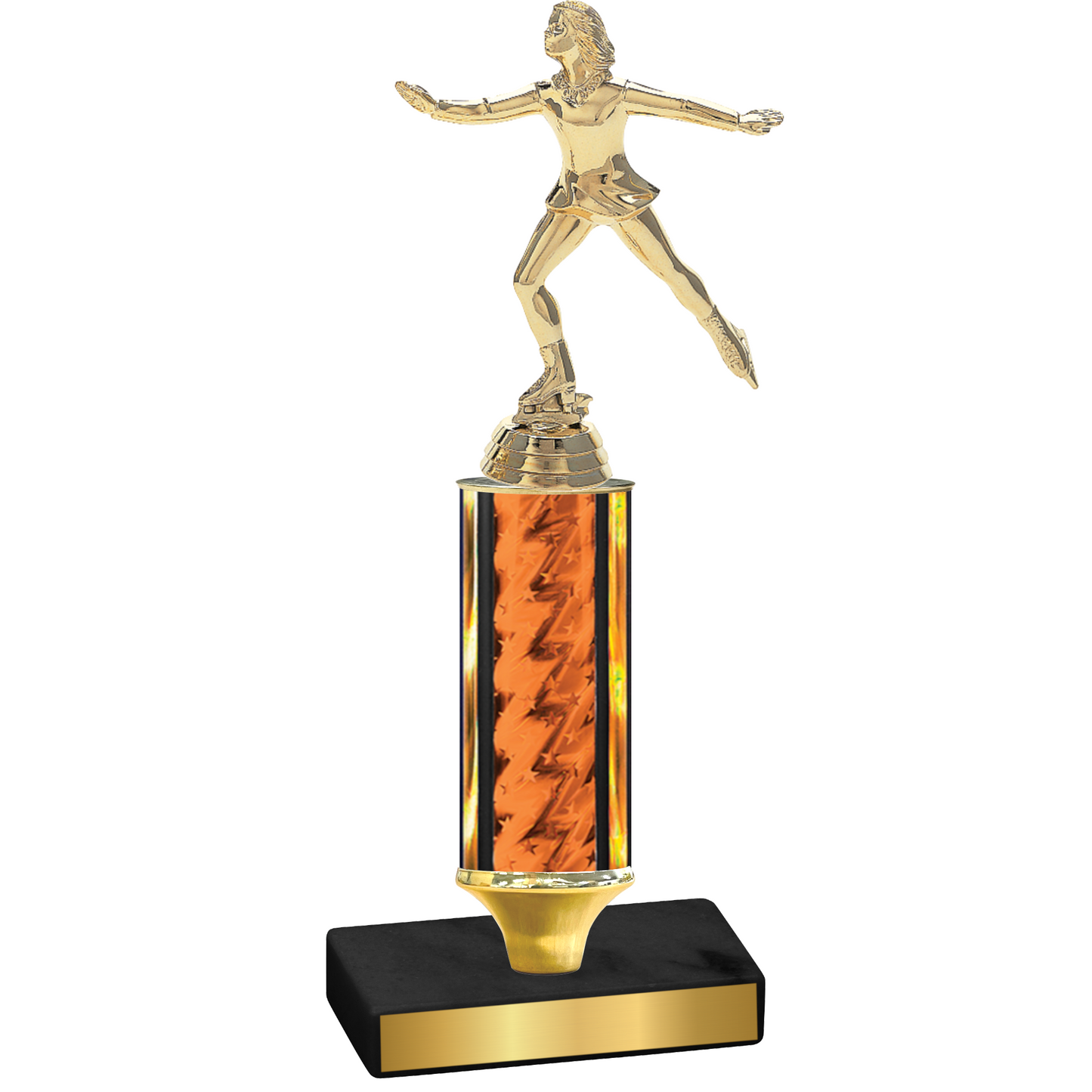 Value Orange Glacier Skater Trophy