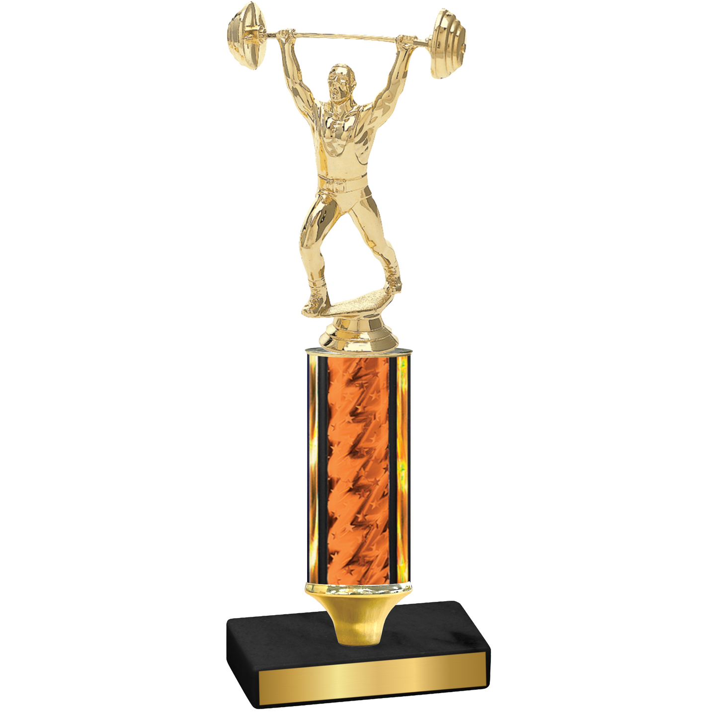 Value Orange Glacier Weights Trophy