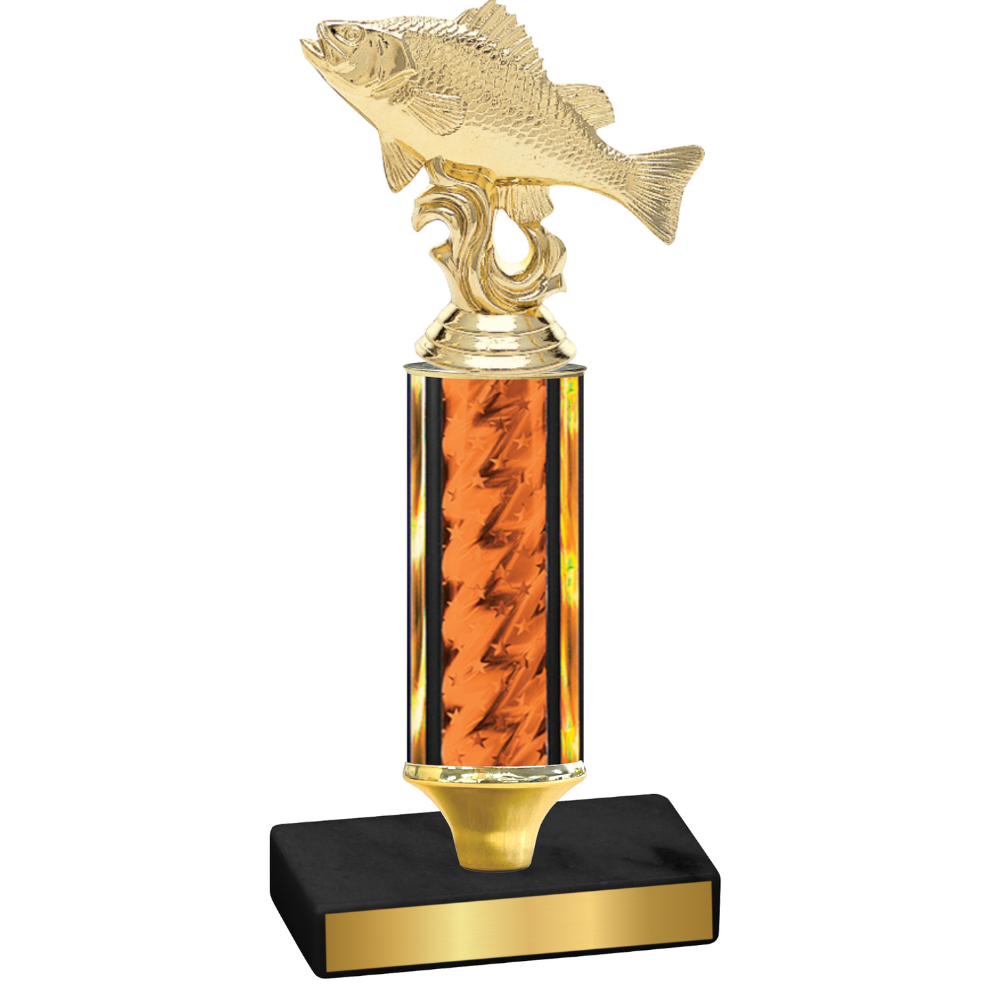 Value Orange Glacier Fishing Trophy