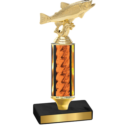 Value Orange Glacier Fishing Trophy