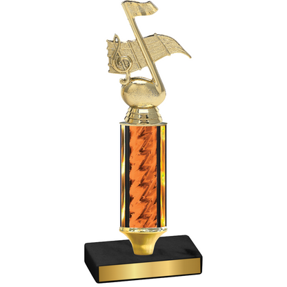 Value Orange Glacier Music Trophy