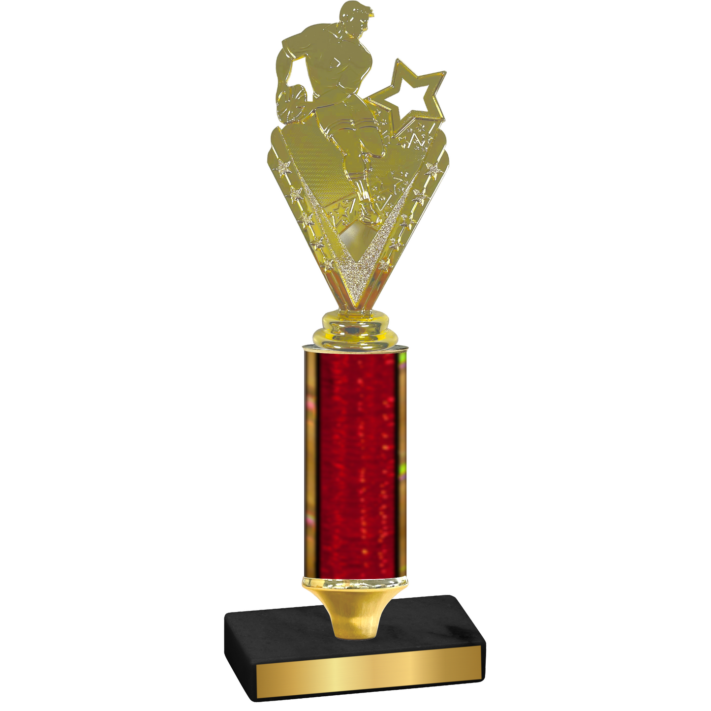 Value Red Glacier Rugby Trophy