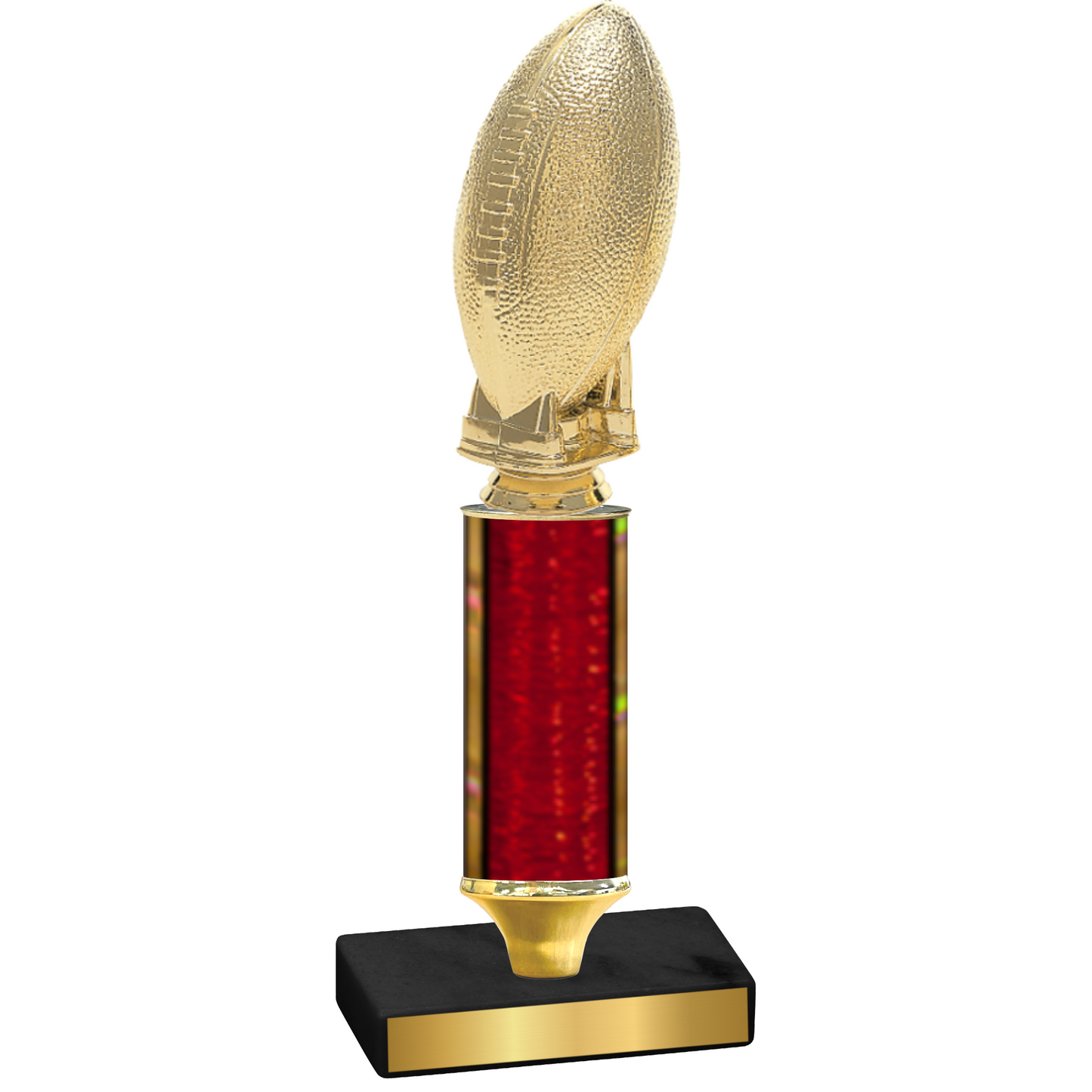 Value Red Glacier Football Trophy