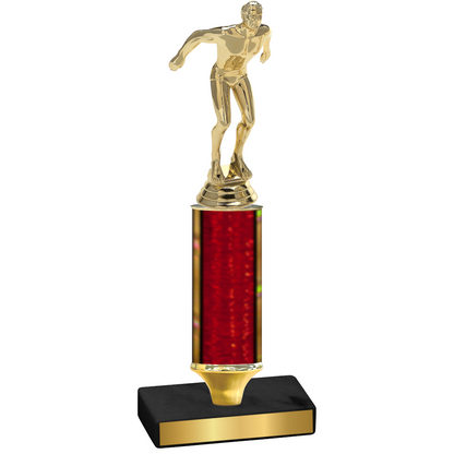 Value Red Glacier Swimming Trophy