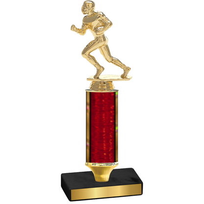 Value Red Glacier Football Trophy